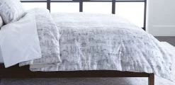 Marbled Jacquard Duvet Cover