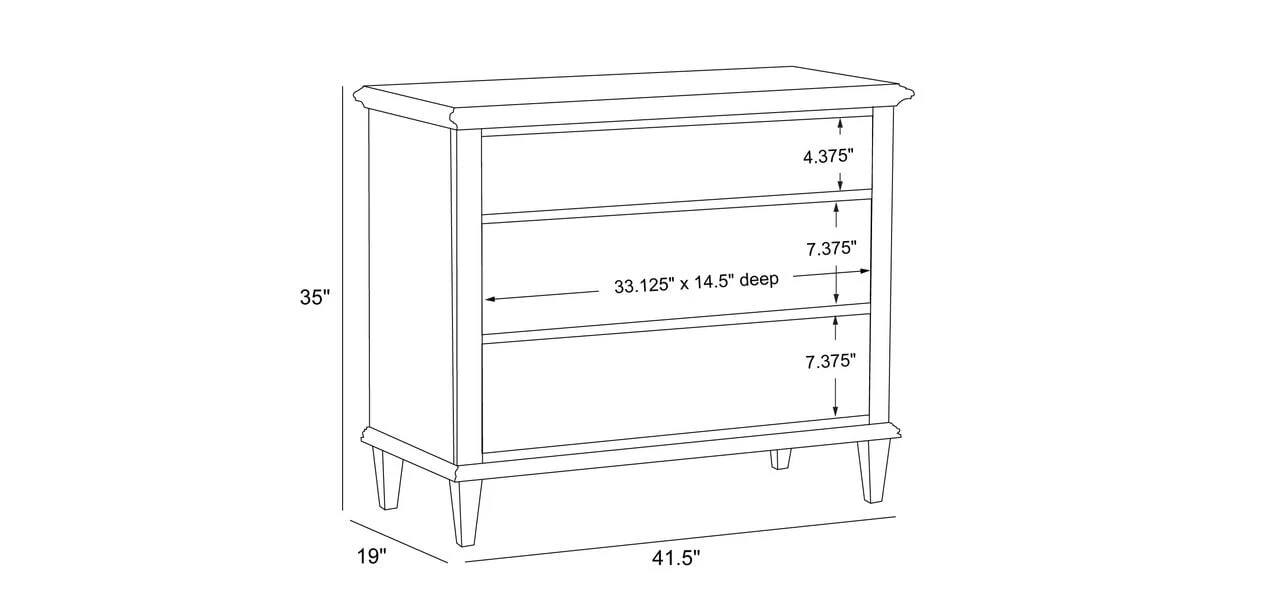 Jason Oak Chest - Image 2