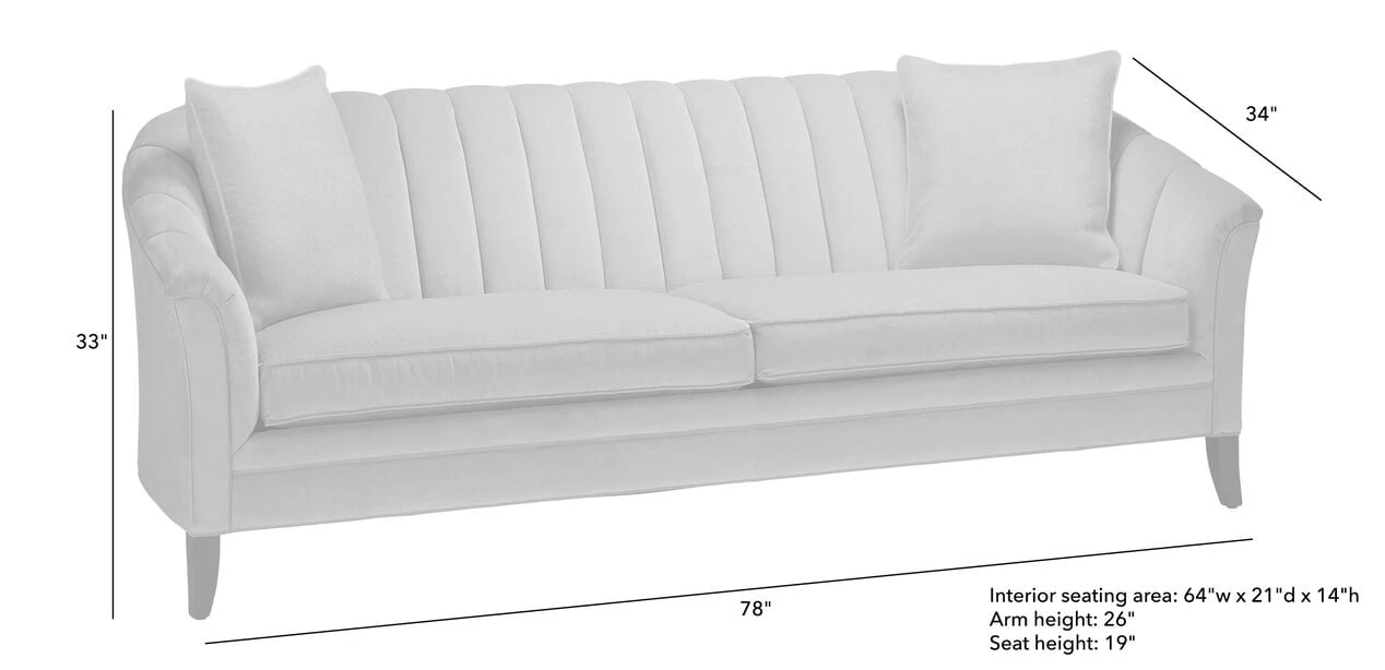 Nathalie Barrel-Back Sofa - Image 5