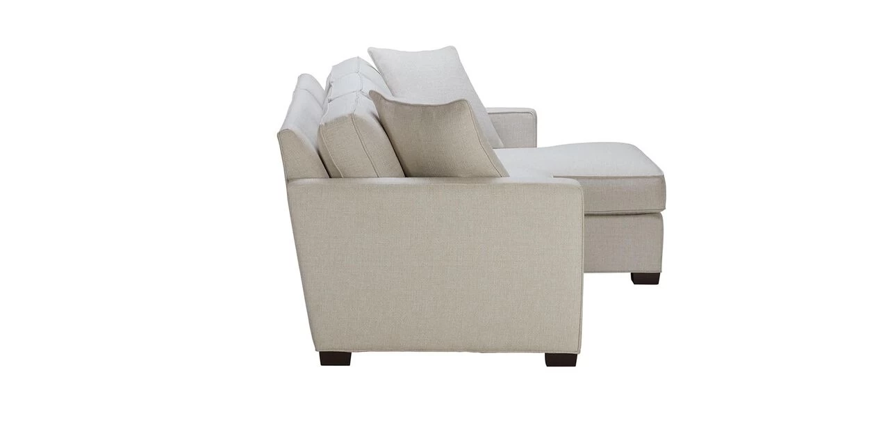 Spencer Track-Arm Two-Piece Sectional With Chaise - Image 3