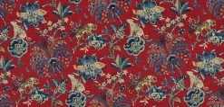 Leopold Crimson Fabric By The Yard