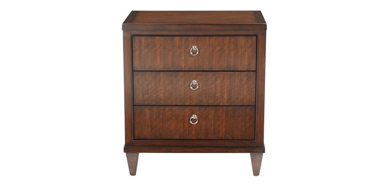 Heston Three-Drawer Night Table