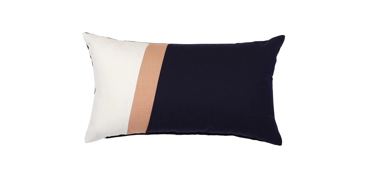 Stripe Outdoor Lumbar Pillow