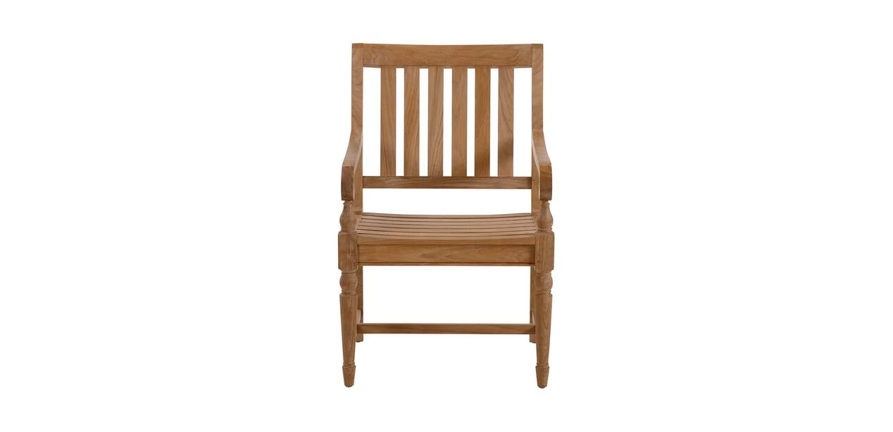 Millbrook Wood-Seat Armchair