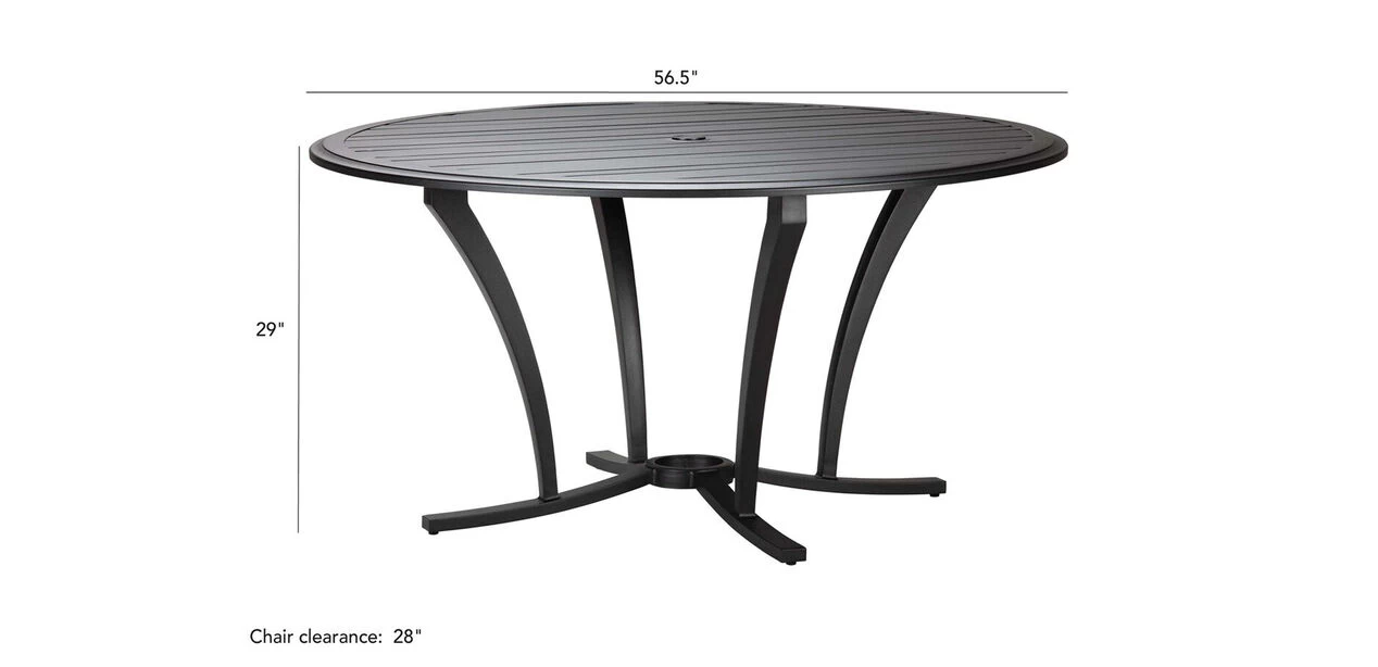 Nod Hill Round Dining Table - Image 4