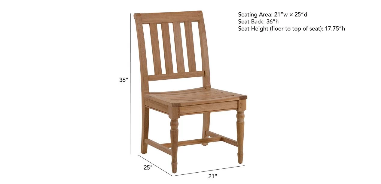 Millbrook Wood-Seat Side Chair - Image 2
