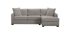 Spencer Track-Arm 2-Piece Sectional With Chaise, Quick Ship