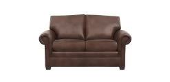 Conor Leather Sofa, Quick Ship