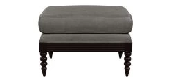 Brant Leather Ottoman