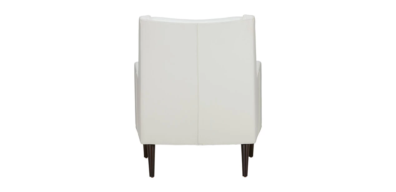 Ivery Leather Wing Chair - Image 5