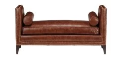 Haley Leather Bench