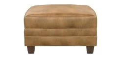 Dean Leather Ottoman