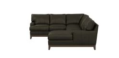 Arcata Five-Piece Leather Sectional With Chaise