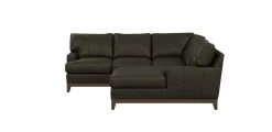 Arcata Four-Piece Leather Sectional With Chaise