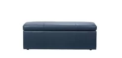 Manor Leather Large Storage Ottoman
