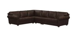 Richmond Four-Piece Leather Sectional