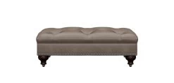 Anton Leather Ottoman