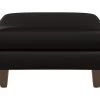 Monterey Leather Ottoman