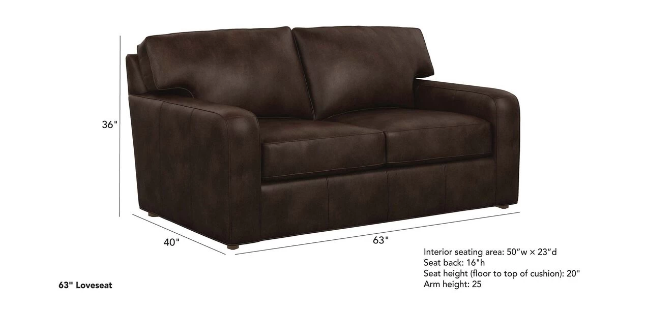 Retreat Track-Arm Leather Sofa - Image 2