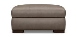 Conway Leather Ottoman