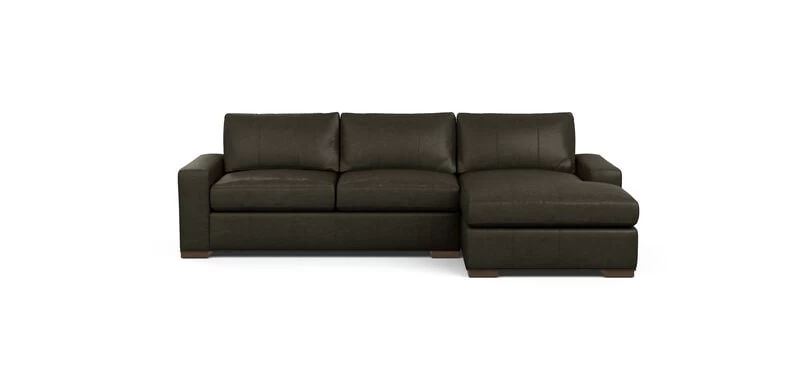 Conway Two-Piece Leather Sectional