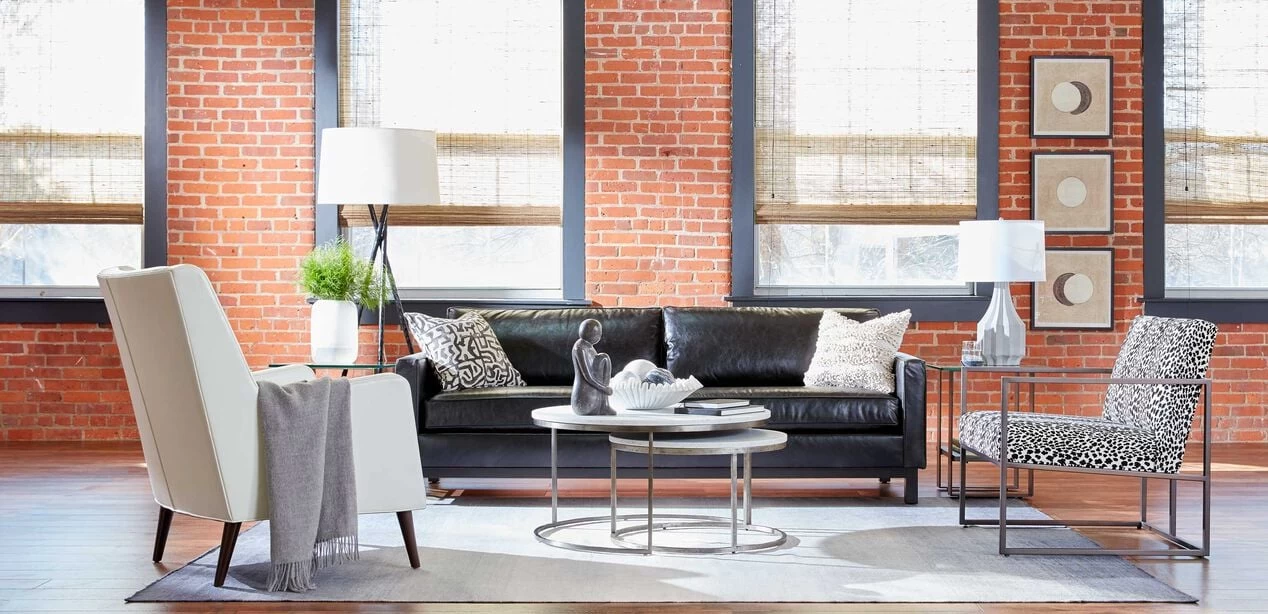 Ivery Leather Wing Chair - Image 10