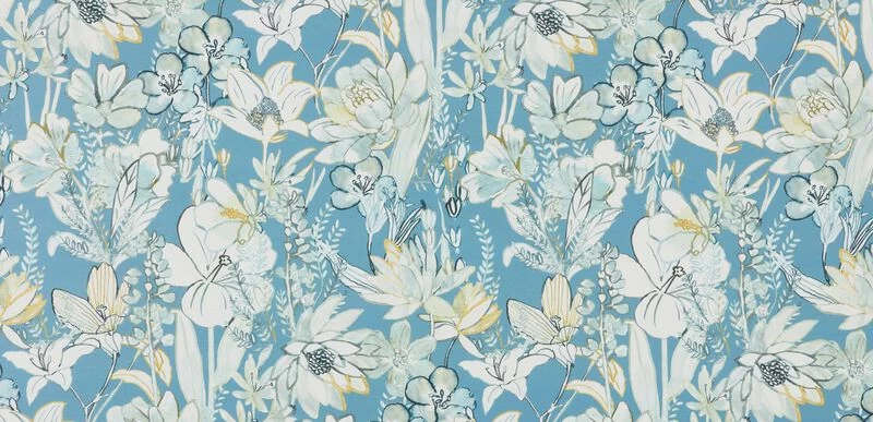 Oasis Azure Fabric By The Yard