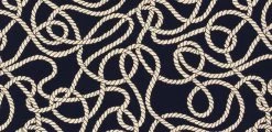 Tangle Navy Fabric By The Yard