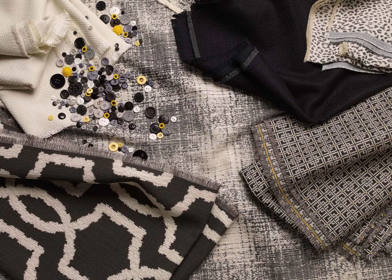 Myles Black Fabric By The Yard - Image 2